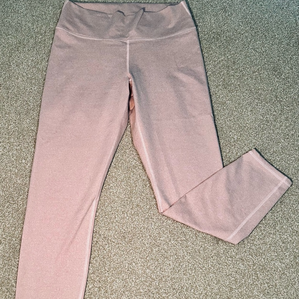 Fabletics High-Waisted Heathered 7/8 Leggings